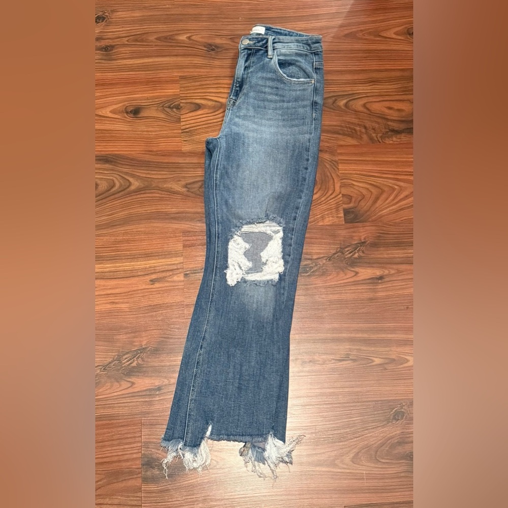 Classic Blue Straight Leg Jeans